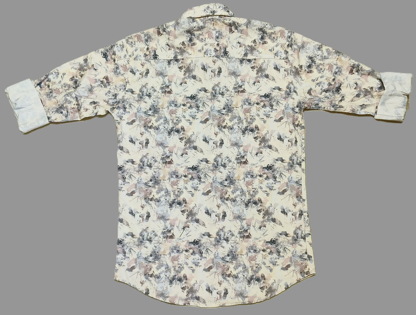 Men’s Floral Printed Casual Shirt – Full Sleeve | Stylish Summer Shirt