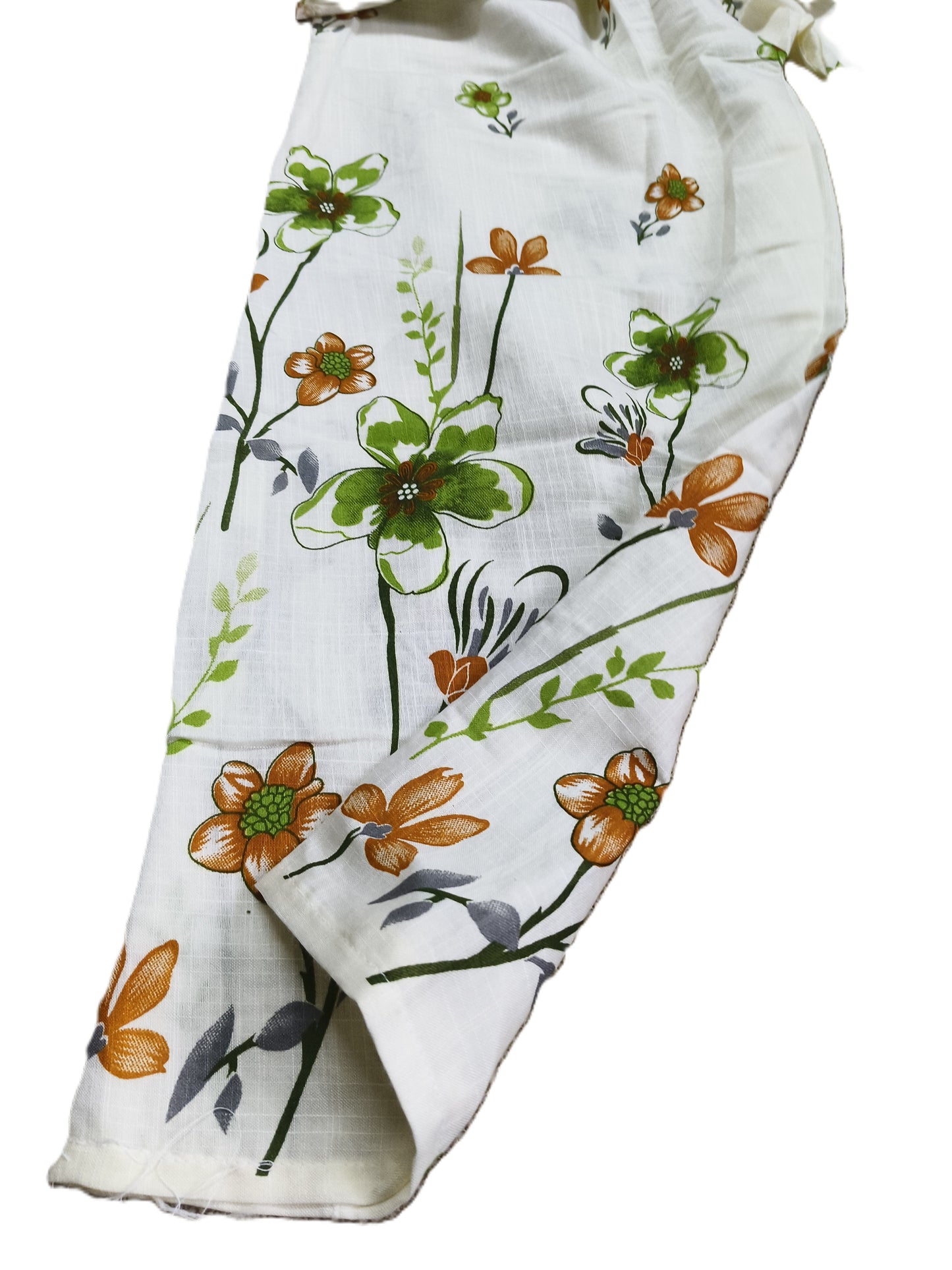 White Floral Printed Cotton Co-ord Set for Women | Casual Loungewear Set