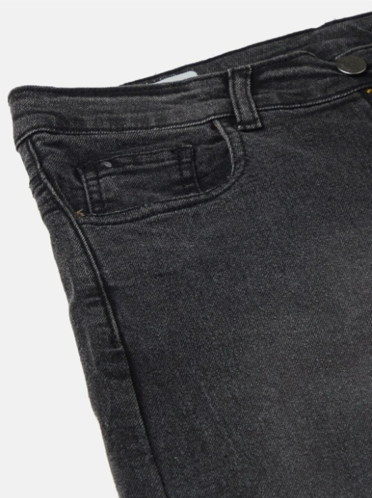 Women's High-Waisted Black Wide-Leg Jeans – Relaxed Fit Denim