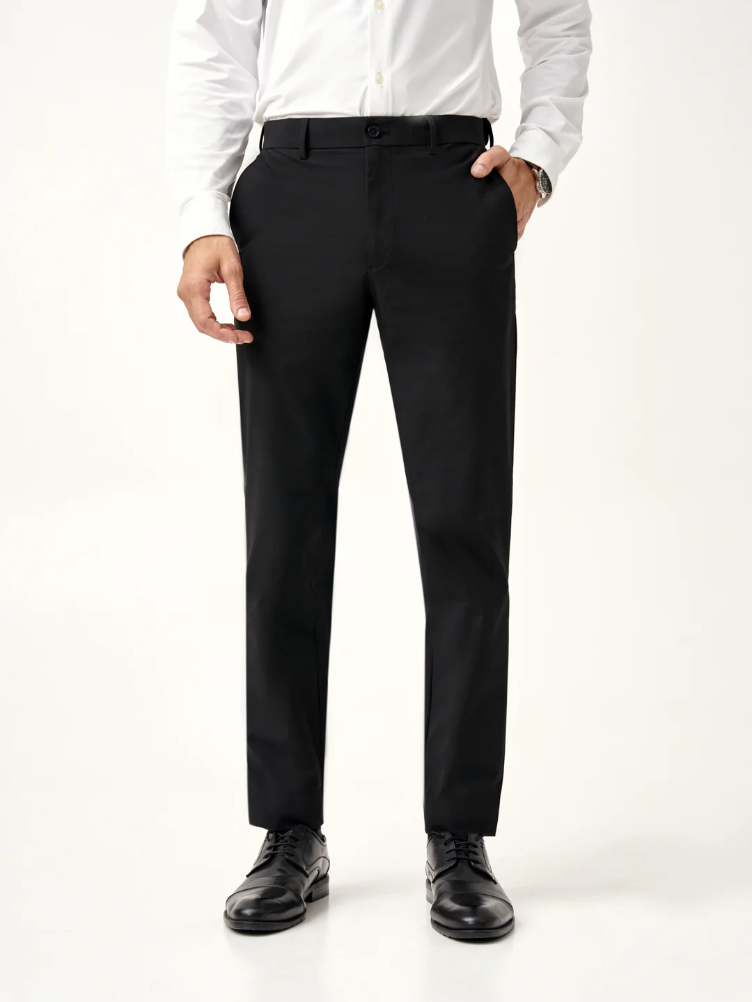 Comforts Black Formal Pants