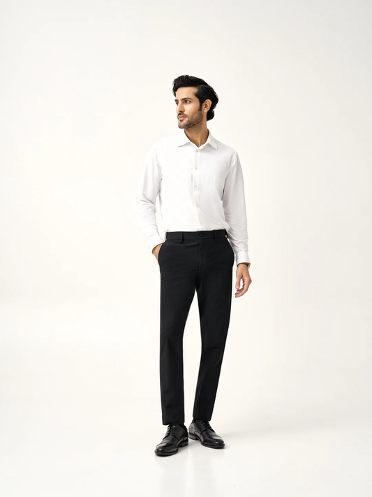 Comforts Black Formal Pants