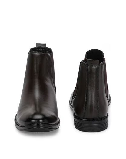 Men Chelsea Boots with Slip-On Styling