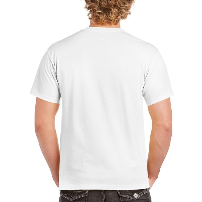 Comforts White Round Neck TShirt