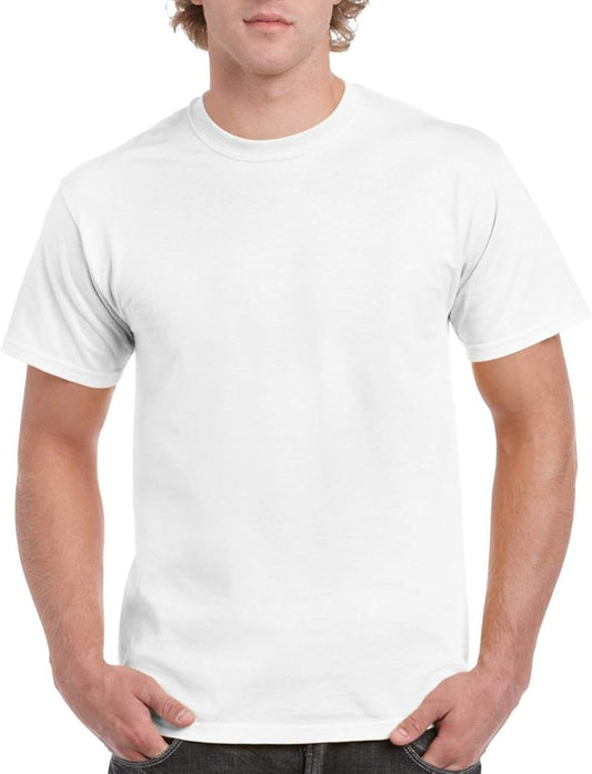 Comforts White Round Neck TShirt
