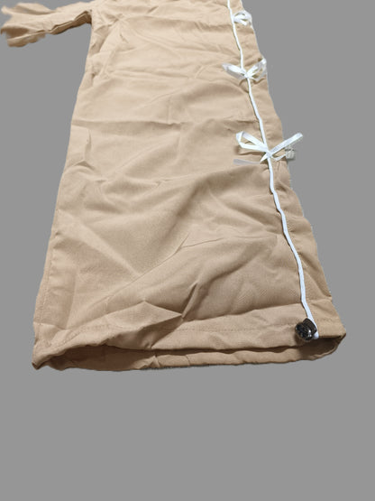 Stylish Olive green Bow String Track Pants – Relaxed Fit | Streetwear Casual for Women’s