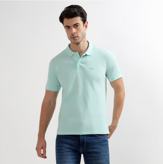 Men's Collared Half Sleeves TShirt