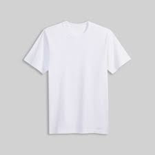 Comforts White Round Neck TShirt
